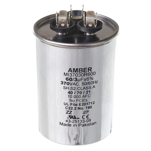 60/3 MFD 370V CAPACITOR